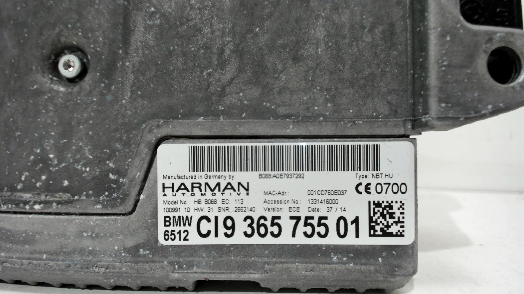 Image Autoradio d'origine - BMW SERIE 5 F11