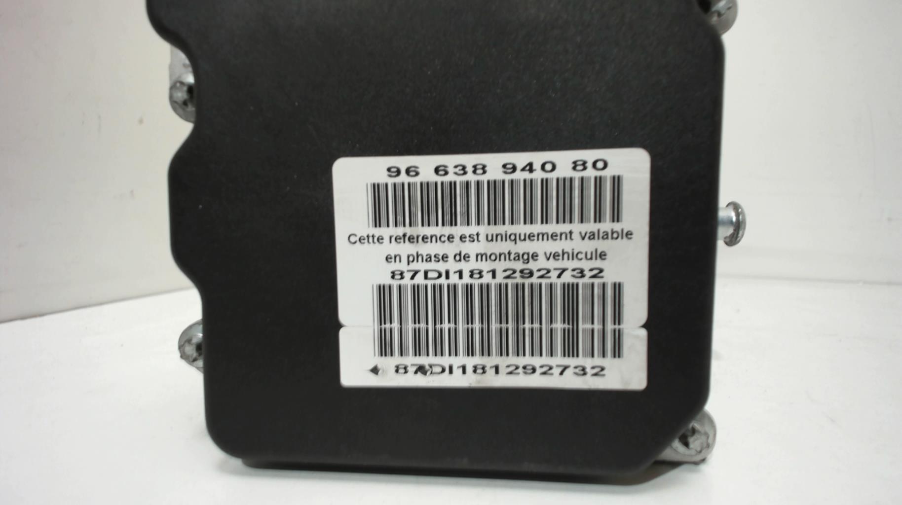 Image Bloc ABS (freins anti-blocage) - PEUGEOT 407
