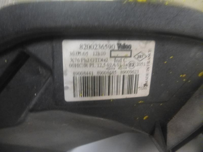 Image Optique avant principal gauche (feux)(phare) - RENAULT KANGOO 1