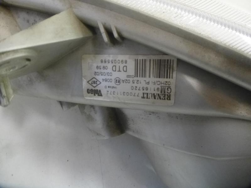 Image Optique avant principal droit (feux)(phare) - RENAULT TRAFIC 2