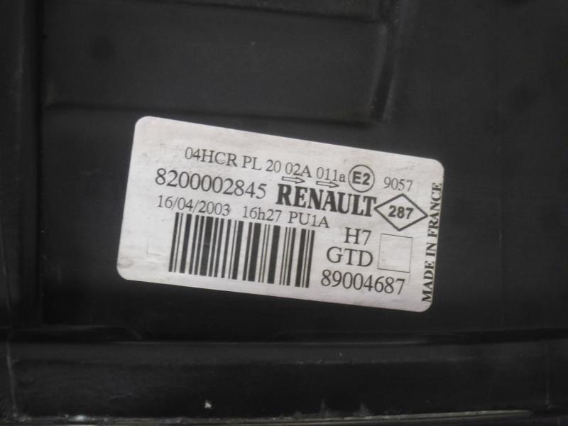 Image Optique avant principal gauche (feux)(phare) - RENAULT LAGUNA 2