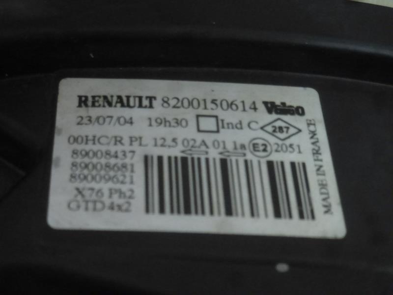 Image Optique avant principal gauche (feux)(phare) - RENAULT KANGOO 1