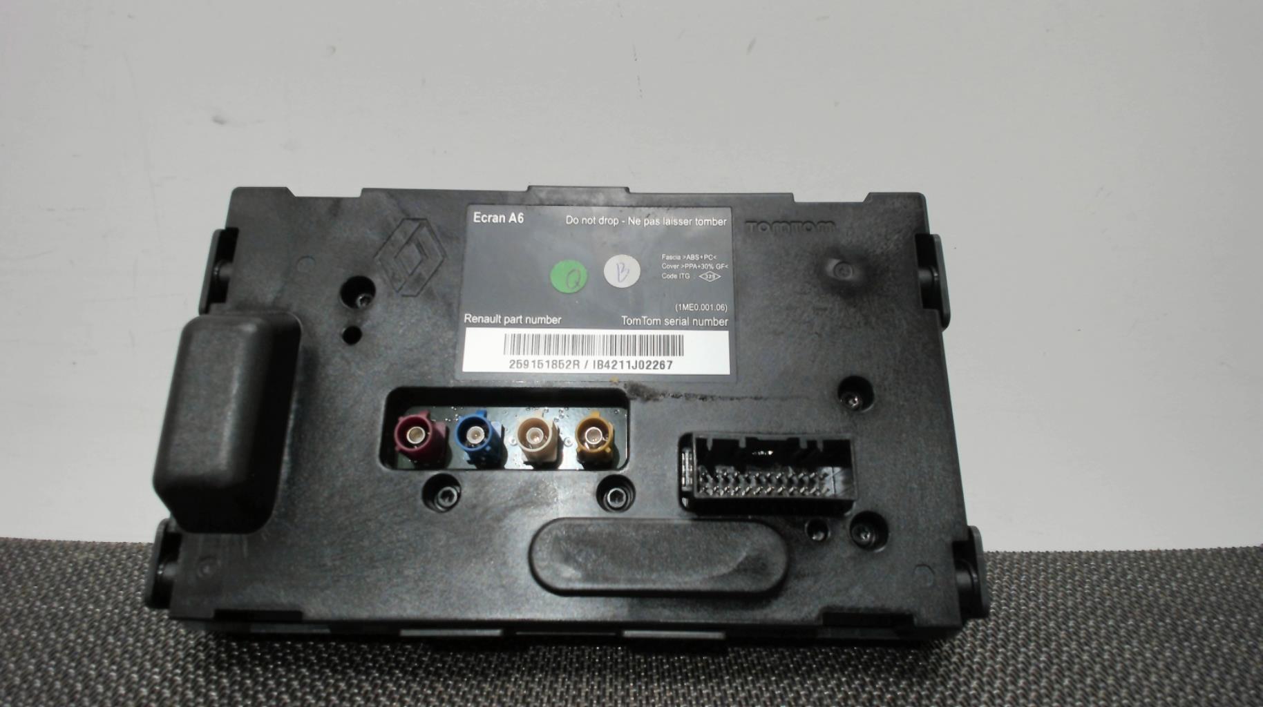 Image Ecran GPS - RENAULT CLIO 3
