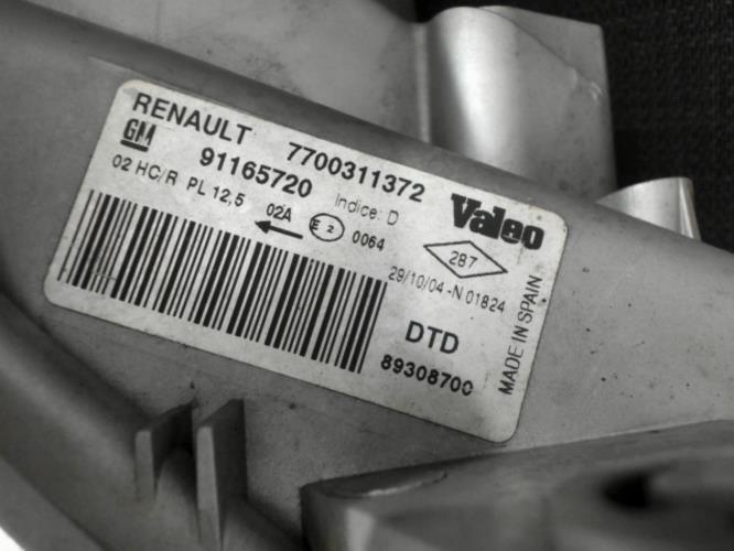Image Optique avant principal droit (feux)(phare) - RENAULT TRAFIC 2