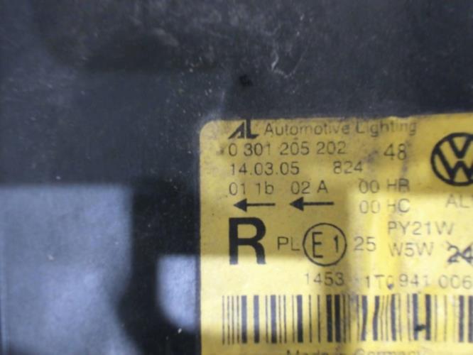 Image Optique avant principal droit (feux)(phare) - VOLKSWAGEN TOURAN 1