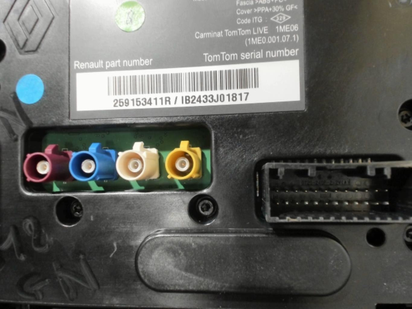 Ecran GPS RENAULT MEGANE 3 phase 3 Diesel - 1
