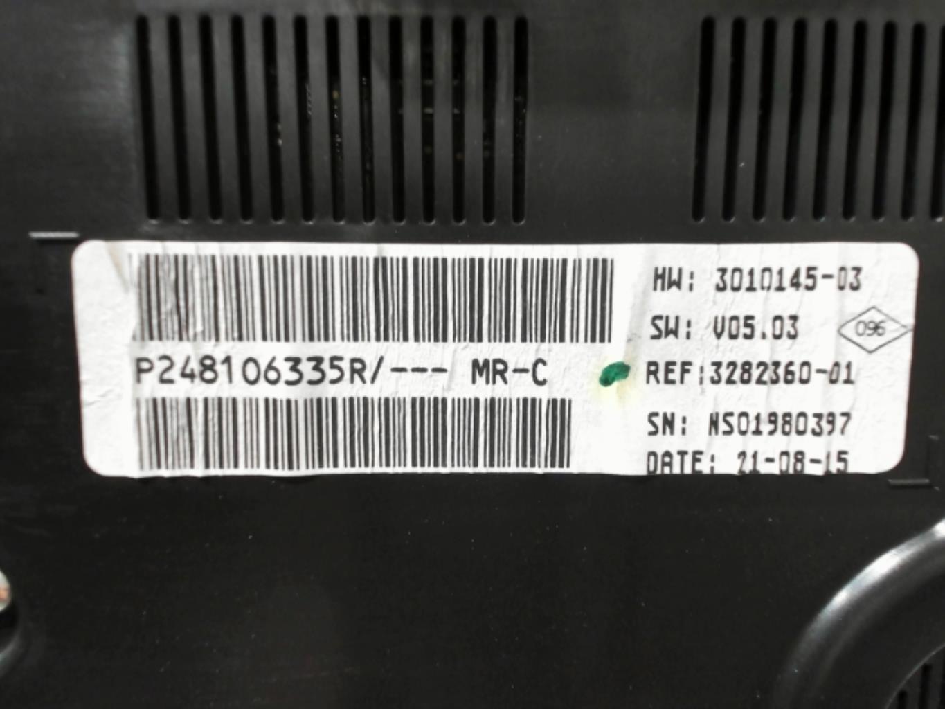 Compteur RENAULT MEGANE 4 PHASE 1 Diesel - 1
