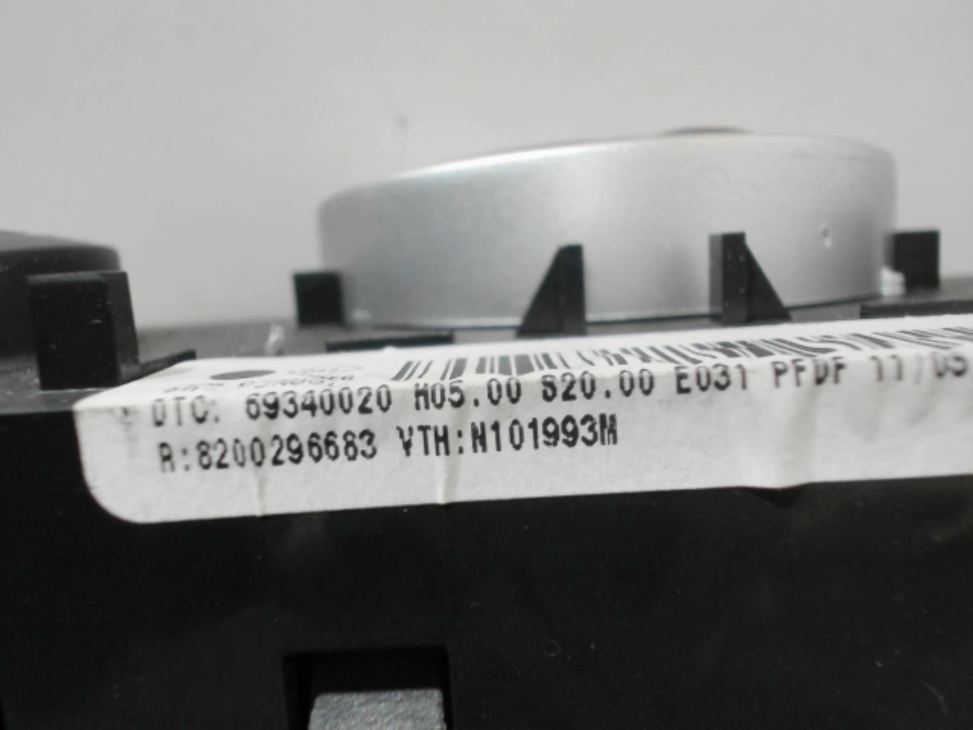 Commande chauffage RENAULT CLIO 3 PHASE 2 Diesel - 1