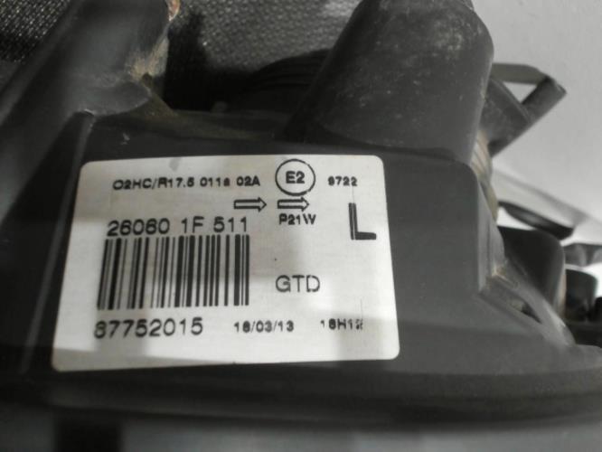 Image Optique avant principal gauche (feux)(phare) - NISSAN MICRA 2