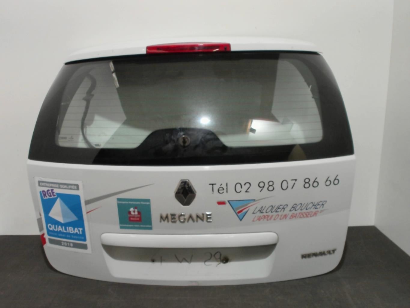 Image Malle/Hayon arriere - RENAULT MEGANE 2