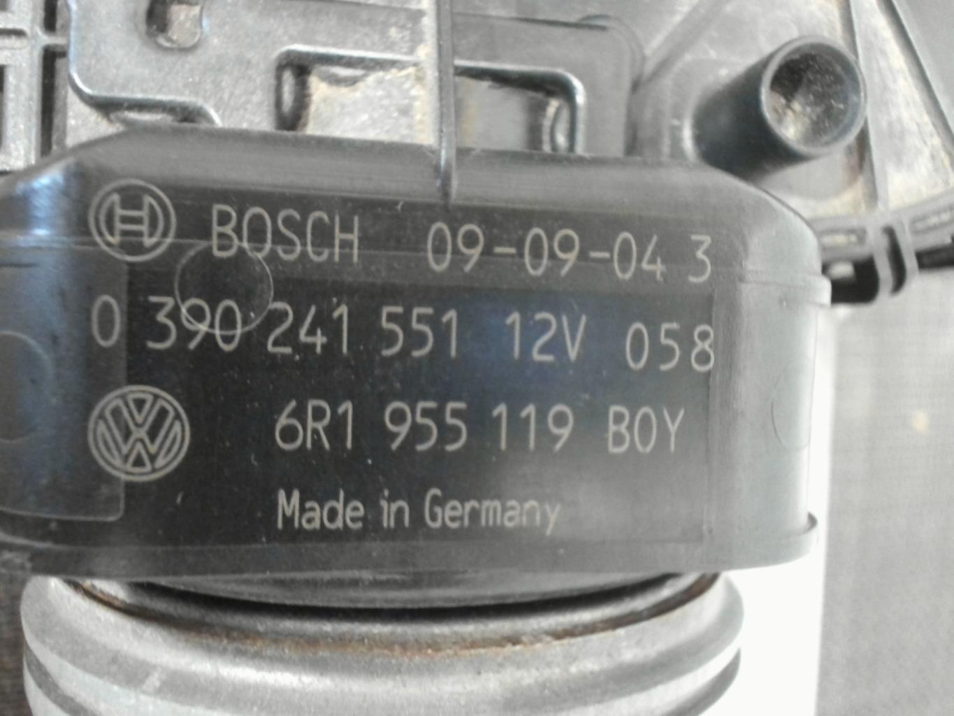 Image Moteur essuie glace avant - VOLKSWAGEN POLO 5