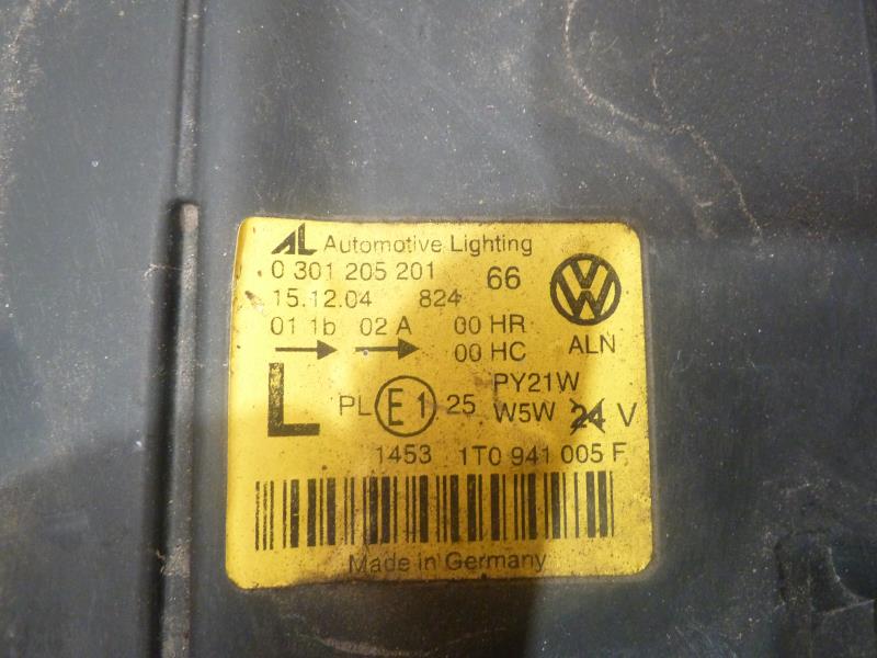 Image Optique avant principal gauche (feux)(phare) - VOLKSWAGEN TOURAN 1