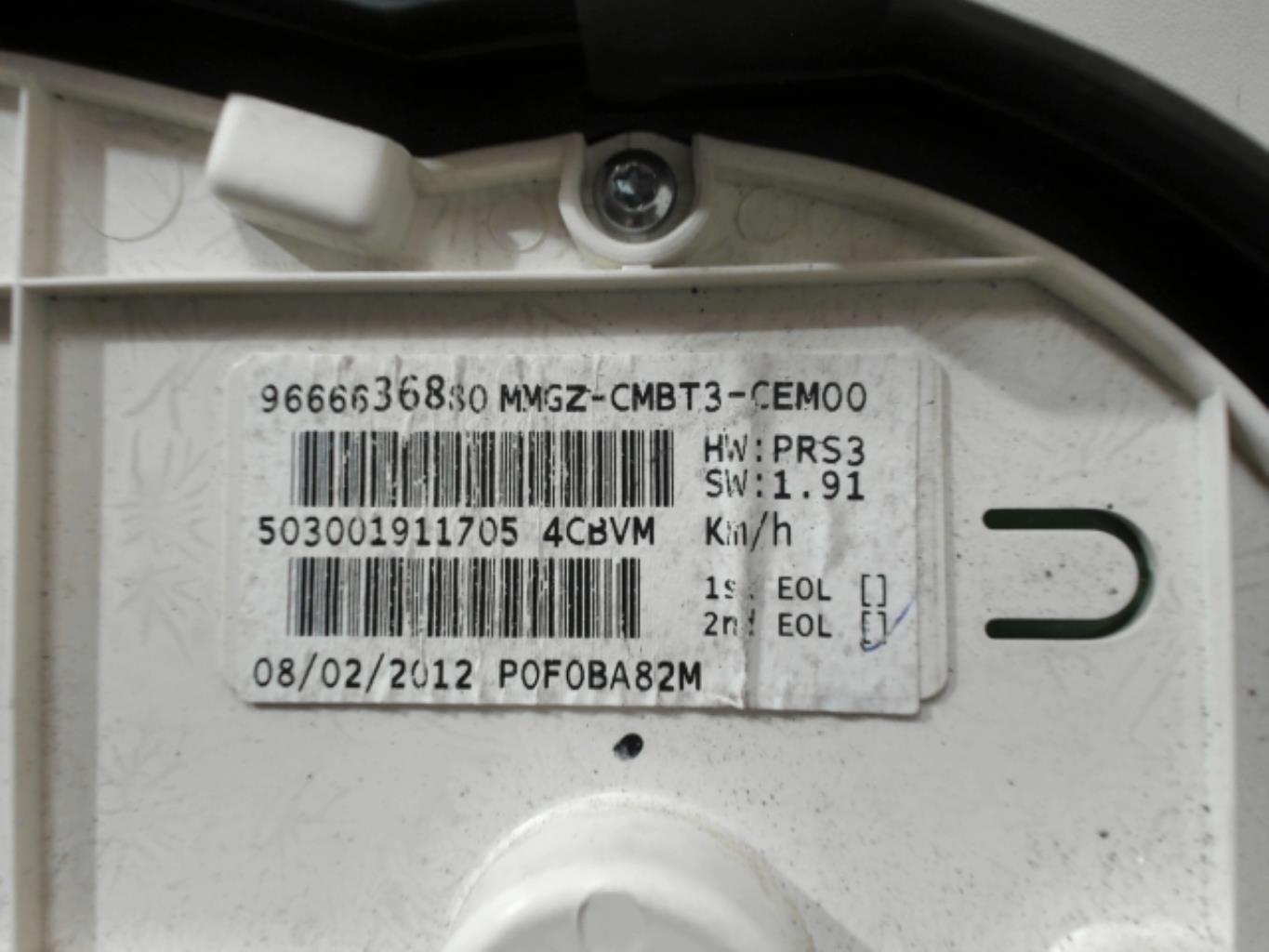 Image Compteur - PEUGEOT 206+
