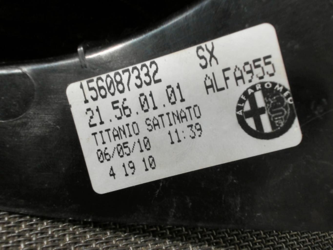 Image Feu arriere principal gauche (feux) - ALFA ROMEO MITO