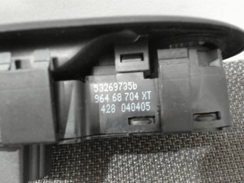 Image Interrupteur de leve vitre avant gauche - PEUGEOT 407