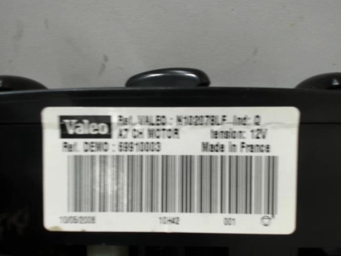 Image Commande chauffage - PEUGEOT 207