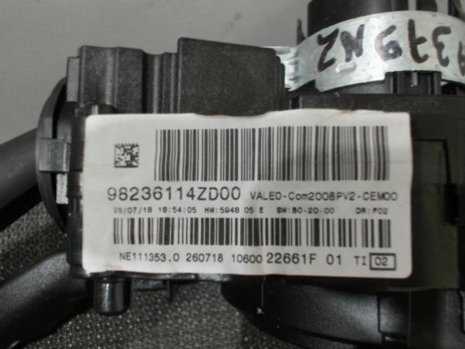 Image Com (Bloc Contacteur Tournant+Commodo Essuie Glace+Commodo Phare) - PEUGEOT 208 1