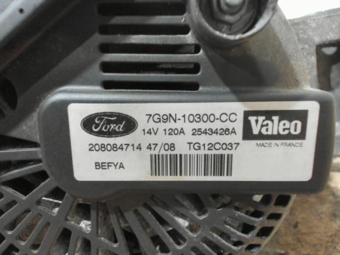 Image Alternateur - FORD FIESTA 6
