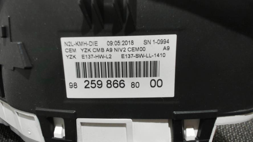Image Compteur - PEUGEOT 208