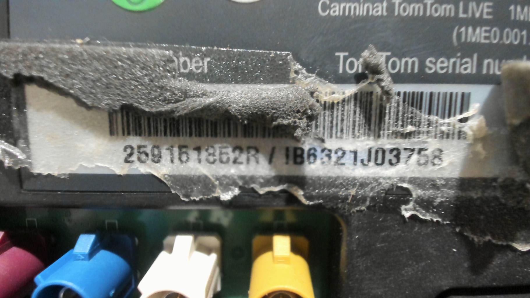 Ecran GPS RENAULT CLIO 3 PHASE 2 Diesel - 1