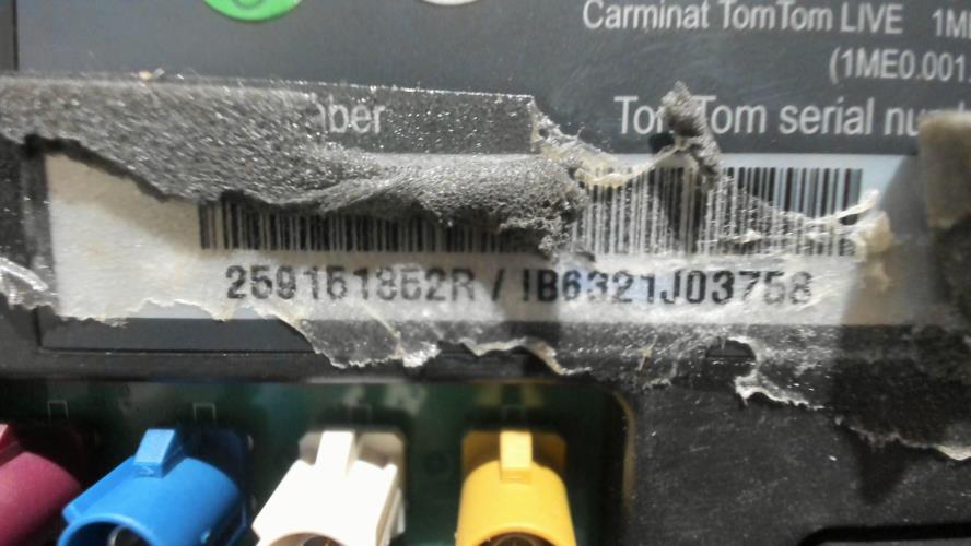 Image Ecran GPS - RENAULT CLIO 3