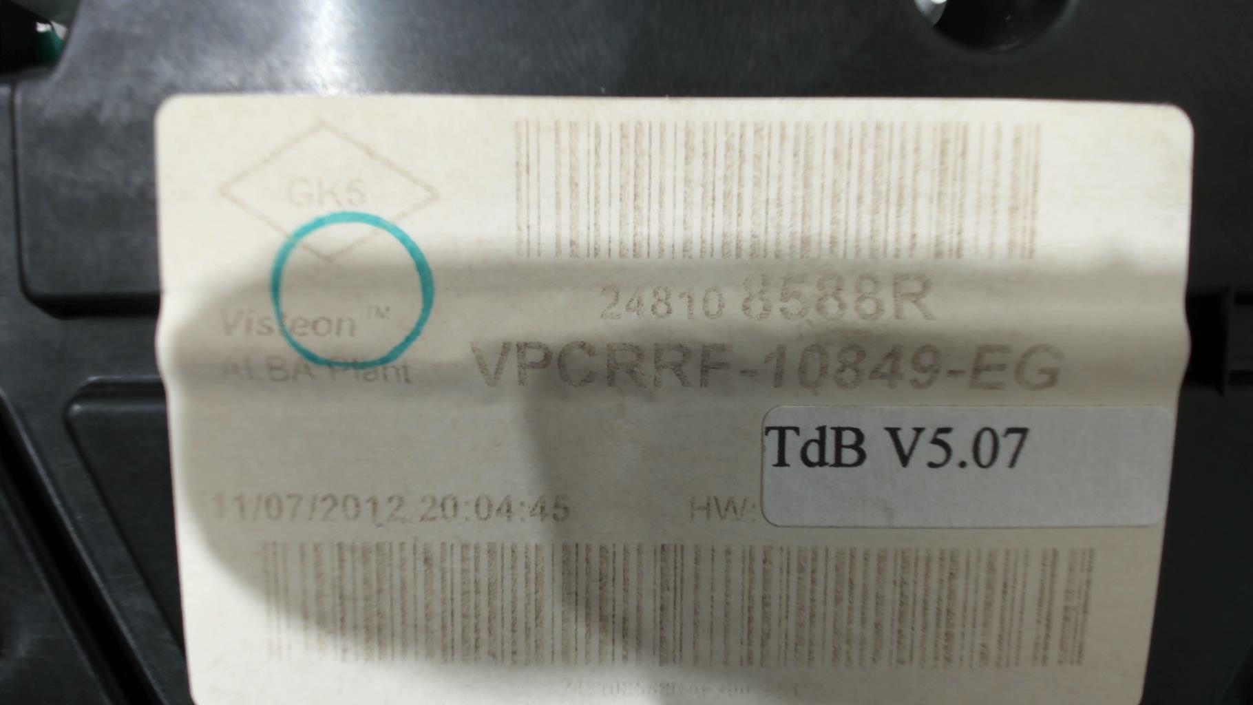 Compteur RENAULT CLIO 4 PHASE 1 Diesel - 1
