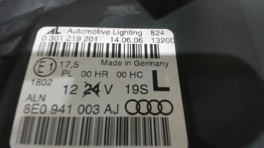 Image Optique avant principal gauche (feux)(phare) - AUDI A4 2
