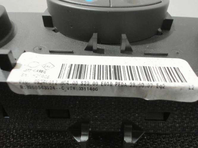 Image Commande chauffage - RENAULT MODUS