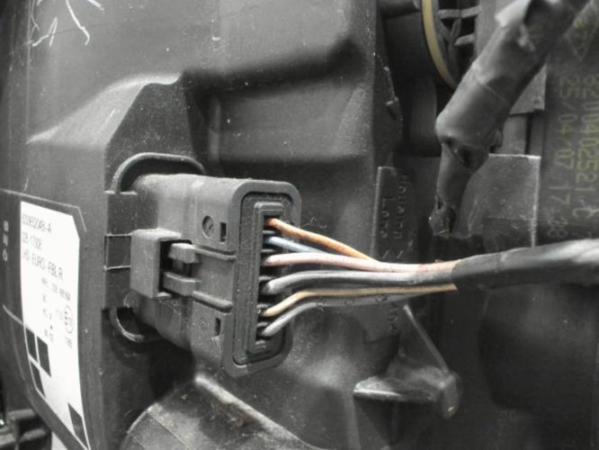 Image Optique avant principal droit (feux)(phare) - RENAULT MODUS