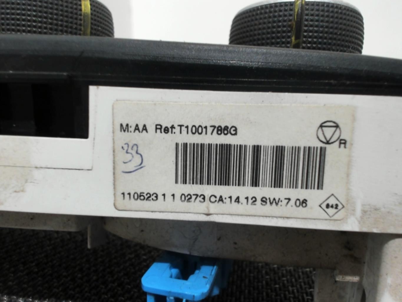 Commande chauffage RENAULT MEGANE 3 PHASE 1 BREAK Diesel - 1