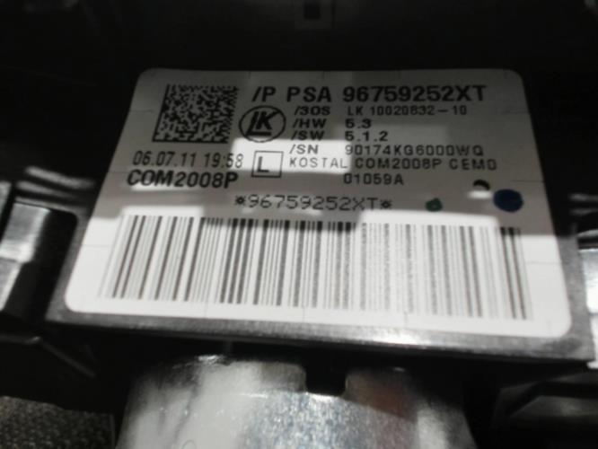 Image Com (Bloc Contacteur Tournant+Commodo Essuie Glace+Commodo Phare) - CITROEN DS4