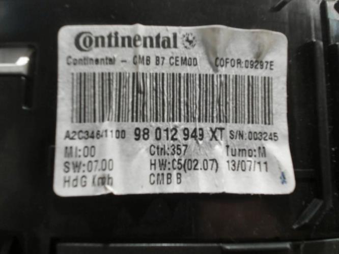 Image Compteur - CITROEN DS4