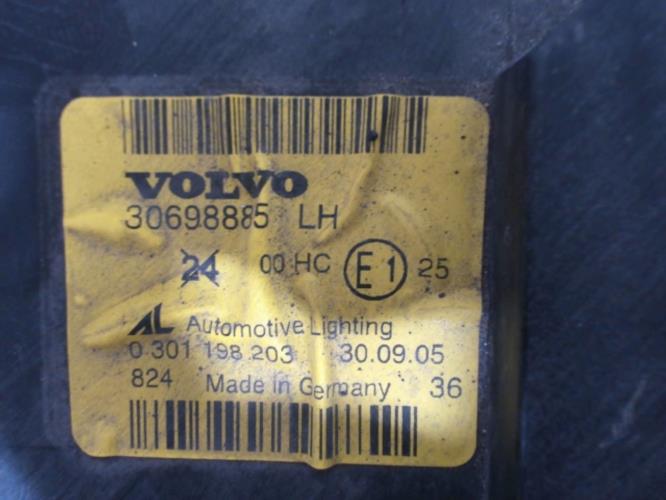 Image Optique avant principal gauche (feux)(phare) - VOLVO V 50