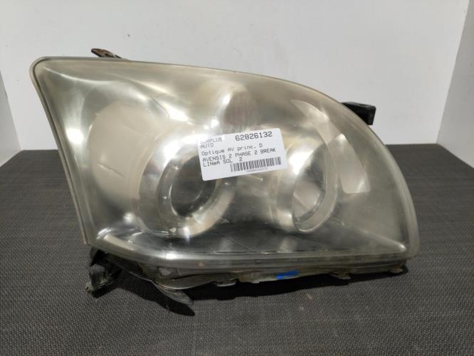 Image Optique avant principal droit (feux)(phare) - TOYOTA AVENSIS 2