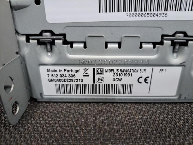 Image Autoradio d'origine - OPEL ZAFIRA TOURER C
