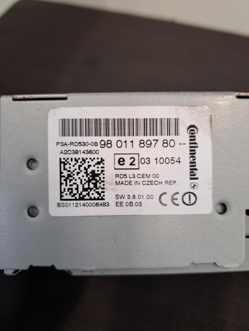 Image Autoradio d'origine - CITROEN C4 2