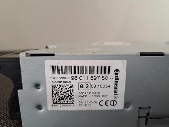 Image Autoradio d'origine - CITROEN C4 2