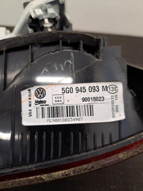 Image Feu arriere secondaire gauche (feux) - VOLKSWAGEN GOLF 7