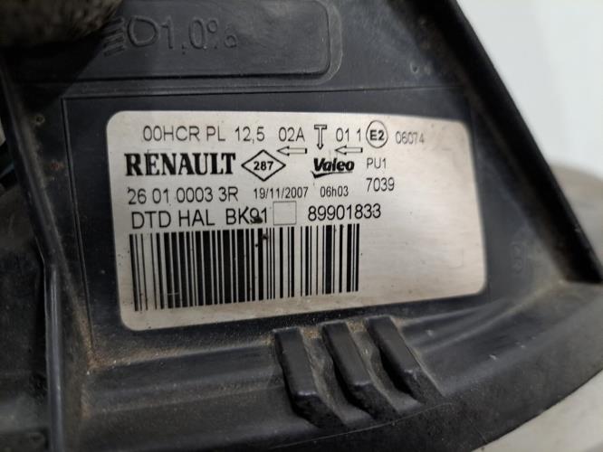 Image Optique avant principal droit (feux)(phare) - RENAULT LAGUNA 3