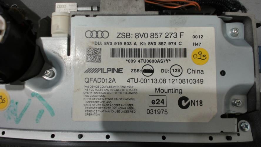 Image Ecran GPS - AUDI A3 3