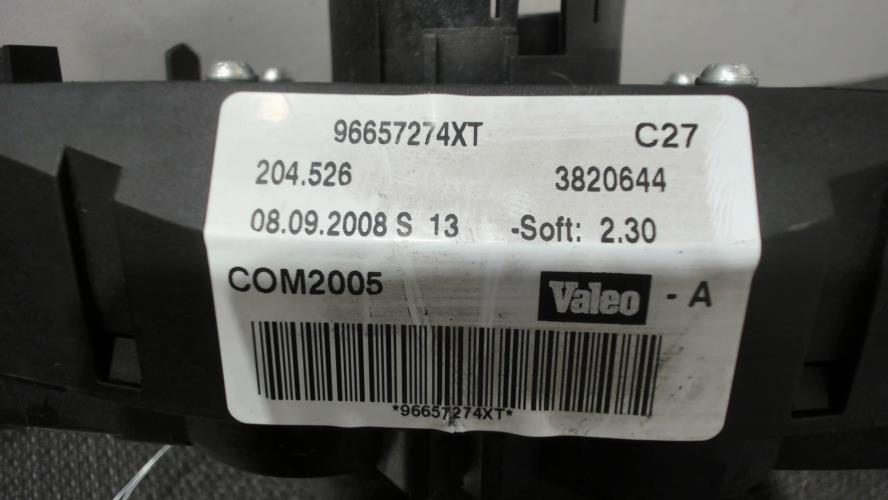 Image Com (Bloc Contacteur Tournant+Commodo Essuie Glace+Commodo Phare) - PEUGEOT 207