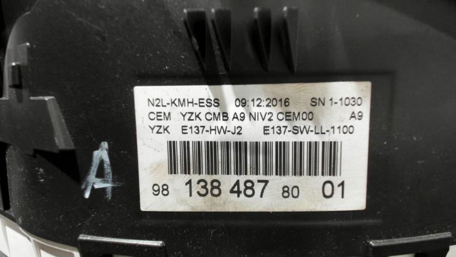 Image Compteur - PEUGEOT 208 1