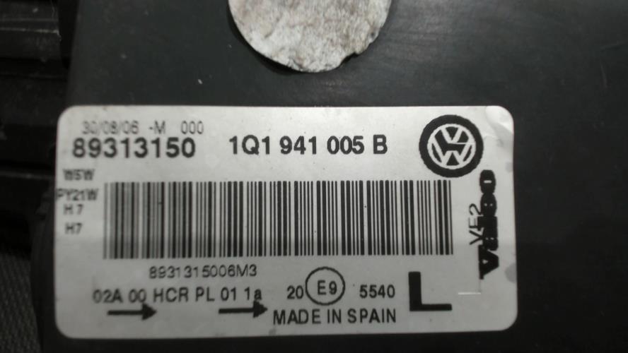 Image Optique avant principal gauche (feux)(phare) - VOLKSWAGEN EOS
