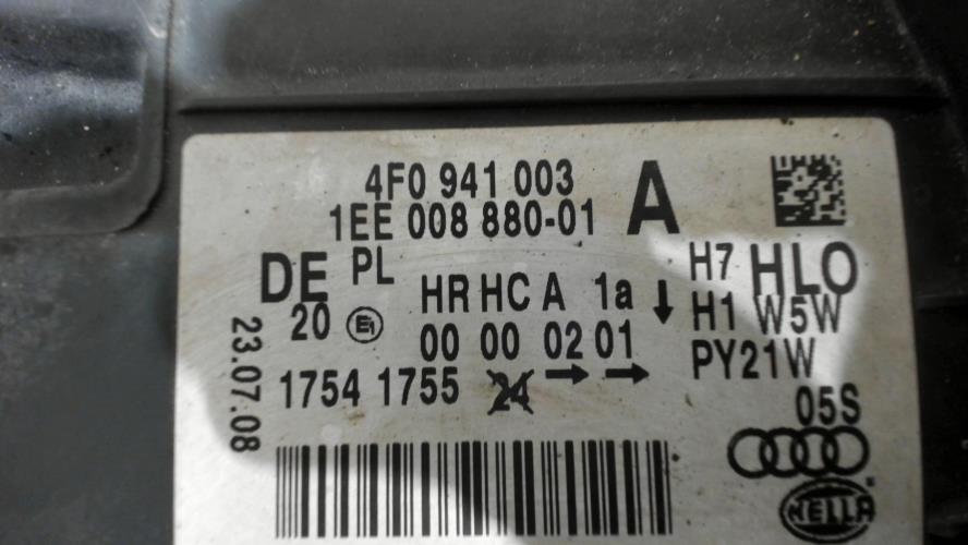 Image Optique avant principal gauche (feux)(phare) - AUDI A6 3