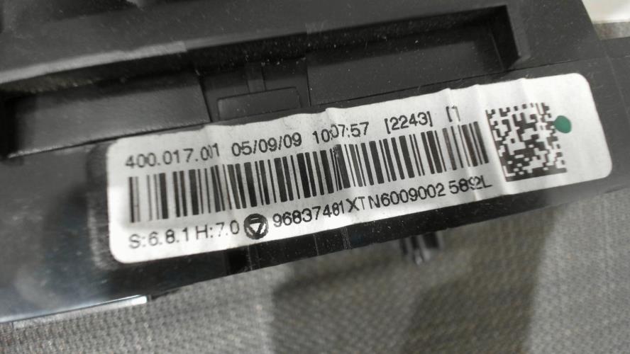 Image Commande chauffage - PEUGEOT 3008 1