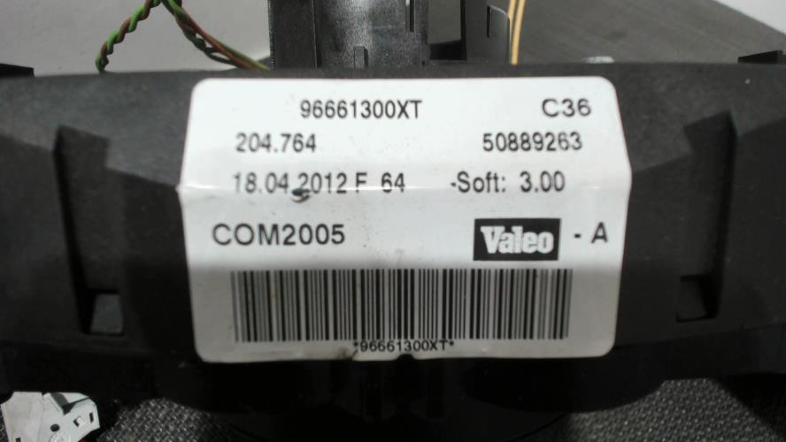 Image Com (Bloc Contacteur Tournant+Commodo Essuie Glace+Commodo Phare) - PEUGEOT 207