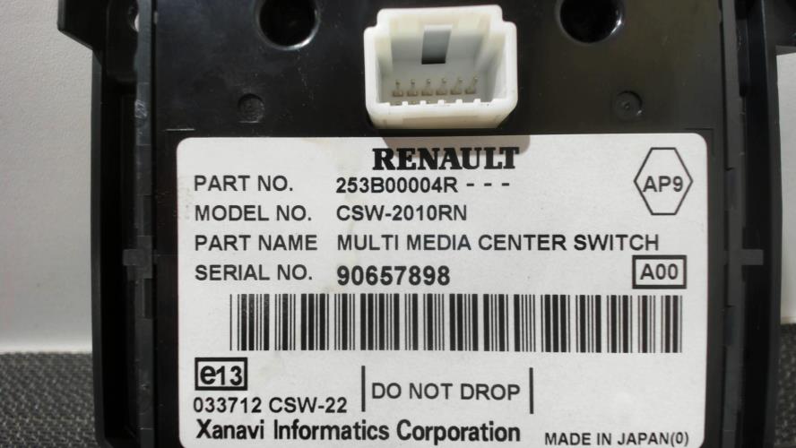 Image Commande GPS - RENAULT MEGANE 3