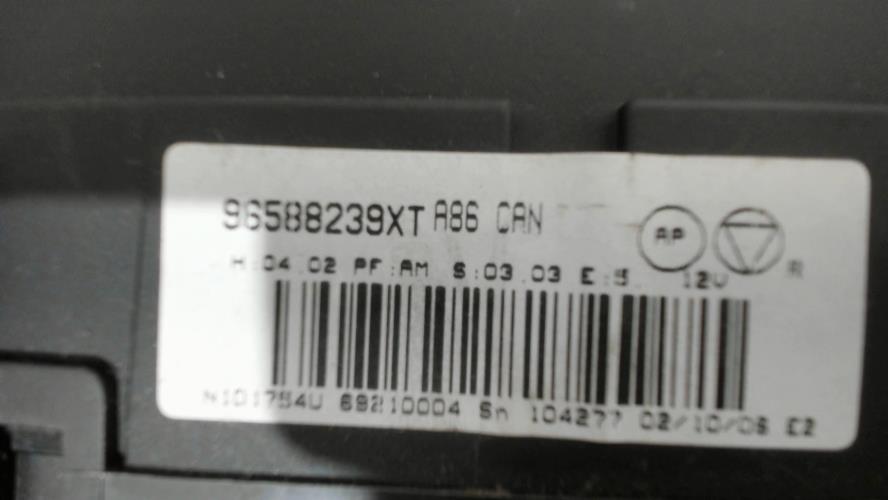 Image Commande chauffage - CITROEN C3 1