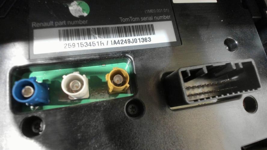 Image Ecran GPS - RENAULT MEGANE 3