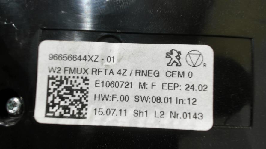 Image Facade autoradio - PEUGEOT 508 1 SW